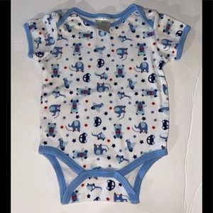 Baby Boy Gear Onesies Size 6-9 months.
